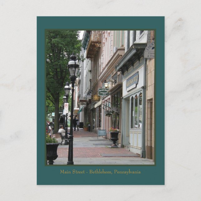 Cartão Postal Rua Principal (Frente)