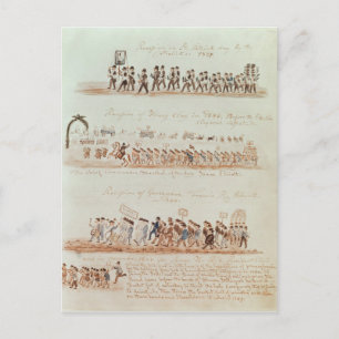 Cartão Postal Rua, procissão do Dia de Patrick