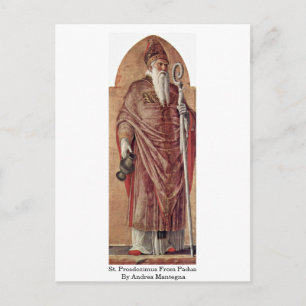 Cartão Postal Rua: Prosdozimus De Pádua Por Andrea Mantegna