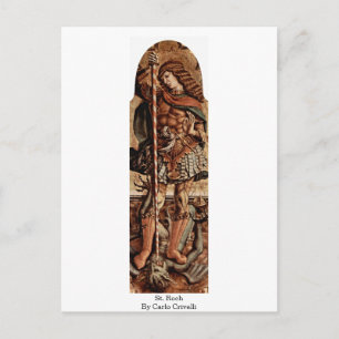 Cartão Postal Rua. Roch Por Carlo Crivelli