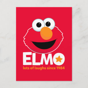 Cartão Postal Rua Sésamo Elmo Muitas filhas desde 1984