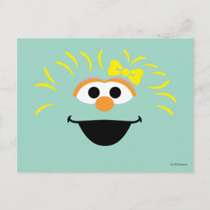 Cartão Postal Rua Sésamo   Rosita Face Art