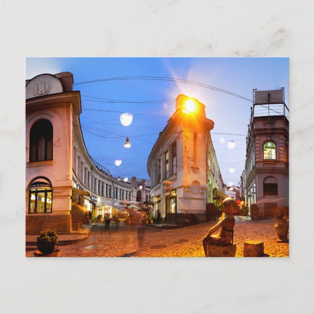 Cartão Postal Rua Sioni (Frente)