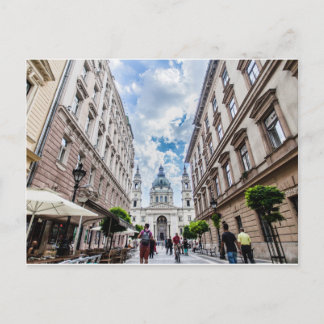 Cartão Postal Rua. Stephen Basilica (Budapeste)