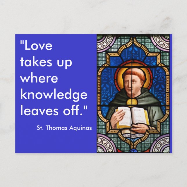 Cartão Postal Rua Thomas Aquinas (Frente)