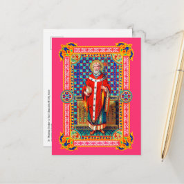 Cartão Postal Rua. Thomas Becket em Red Chasuble (K 34)
