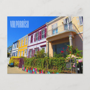 Cartão Postal rua valparaíso