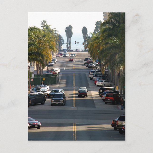Cartão Postal Rua Ventura de Califórnia (Frente)
