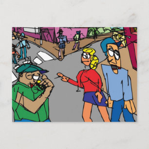 Cartão Postal Rua Visto