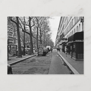 Cartão Postal Ruas de Paris