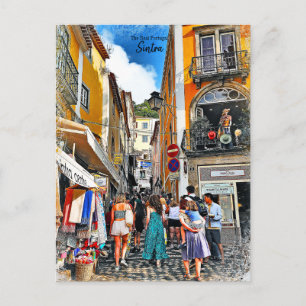 Cartão Postal Ruas de Sintra - O Portugal Real