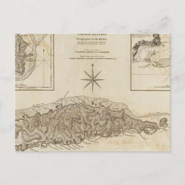 Cartão Postal Ruatan ou Rattan (Frente)