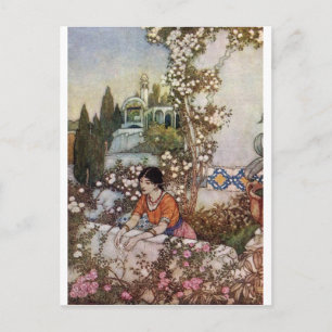 Cartão Postal Rubaiyat de Dulac