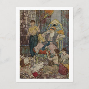 Cartão Postal Rubaiyat de Dulac