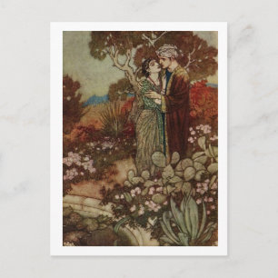 Cartão Postal Rubaiyat de Dulac