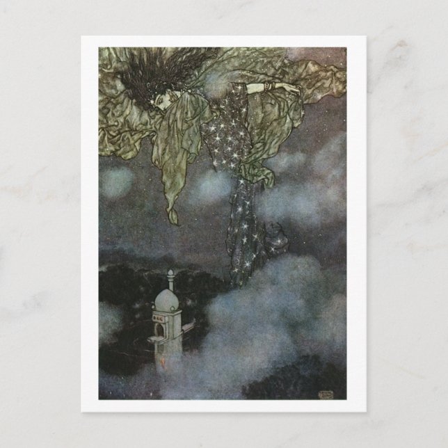 Cartão Postal Rubaiyat de Dulac (Frente)