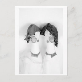 Cartão Postal Rubber chickens - The Balloon Twins