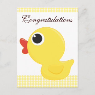 Cartão Postal Rubber Duckie