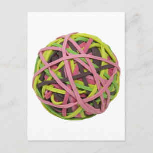 Cartão Postal RubberbandBall042310