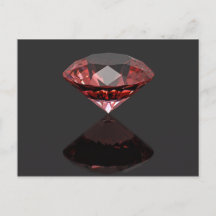 Rubi de diamante vermelho