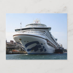 Cartão Postal Ruby Princess Docon Circular Quay Postcard