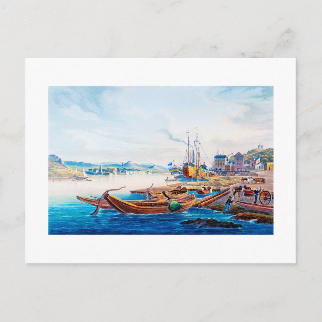 Cartão Postal Rüdesheim, Alemanha 01A (Frente)