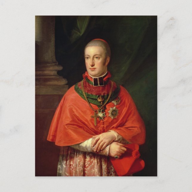 Cartão Postal Rudolf de Habsburg (Frente)