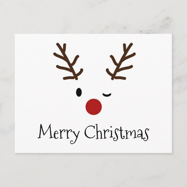 Cartão Postal Rudolph (Frente)