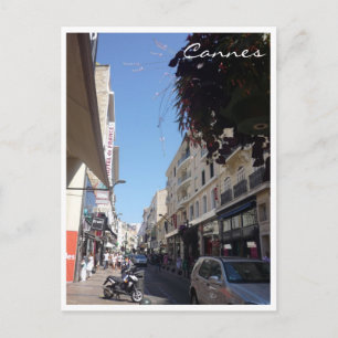 Cartão Postal rue de cannes