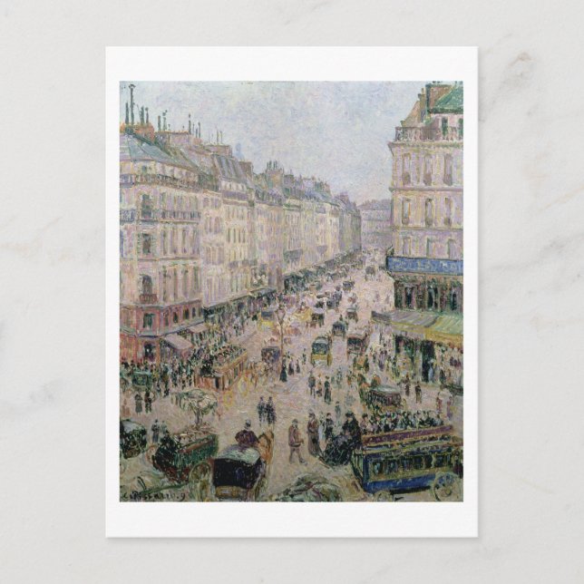 Cartão Postal Rue de l'Epicerie, Rouen, numa tarde ensolarada, 1 (Frente)