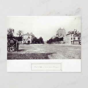 Cartão Postal Rue d'Enfer, da estrada para Orleans