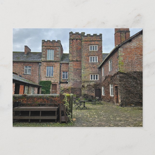 Cartão Postal Rufford Old Hall (Frente)