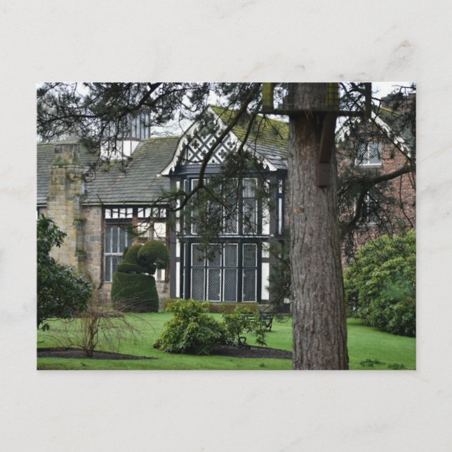 Cartão Postal Rufford Old Hall (Frente)