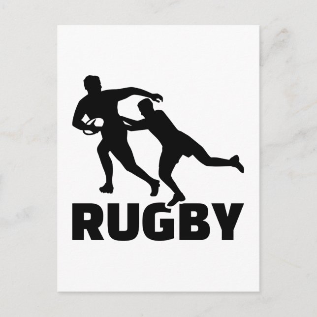 Cartão Postal Rugby (Frente)