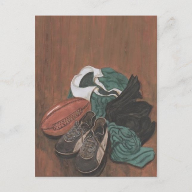 Cartão Postal Rugby Antigo (Frente)