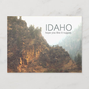 Cartão Postal Rugged Idaho