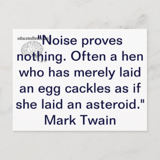 Cartão Postal Ruído