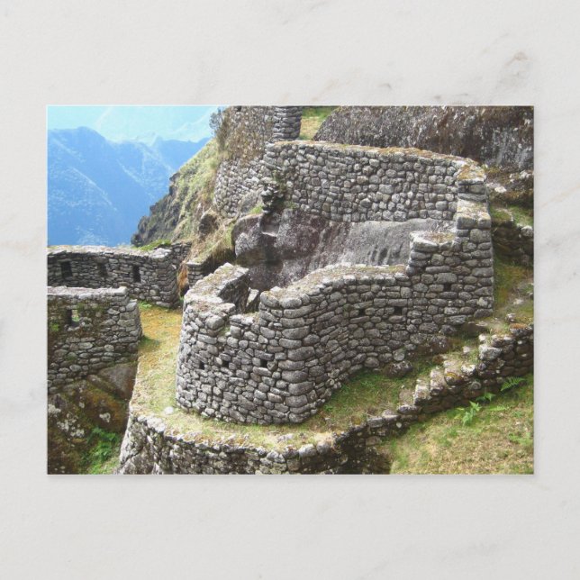 Cartão Postal Ruínas da fuga do Inca (Frente)