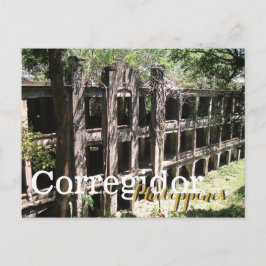 Cartão Postal Ruínas de Corregidor Bataan Filipinas