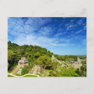 Cartão Postal Ruinas en Palenque, México