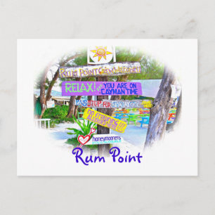 Cartão Postal Rum Point, Gr.Cayman, Cartão-Postal Colorido