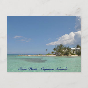 Cartão Postal Rum Point - Ilhas Cayman