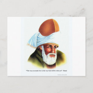 Cartão Postal Rumi O Jeito Que Você Faz Amor Presentes de Citaçã