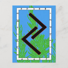 Cartão Postal Rune Jera - Cartão-postal de Colheita