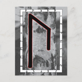 Cartão Postal Rune Uruz - Cartão-postal Sabedoria