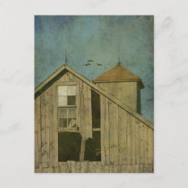 Cartão Postal Rural Iowa Barn