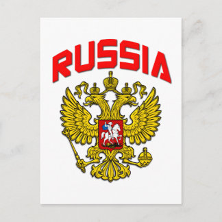 Cartão Postal Rússia Crest