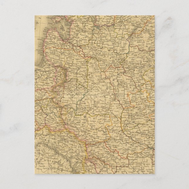 Cartão Postal Rússia e Polônia (Frente)