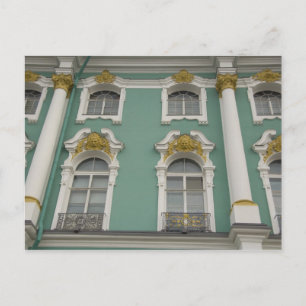 Cartão Postal Rússia, São Petersburgo, O Hermitage (também conhe