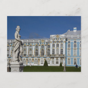 Cartão Postal Rússia, São Petersburgo, Palácio de Catarina (tamb